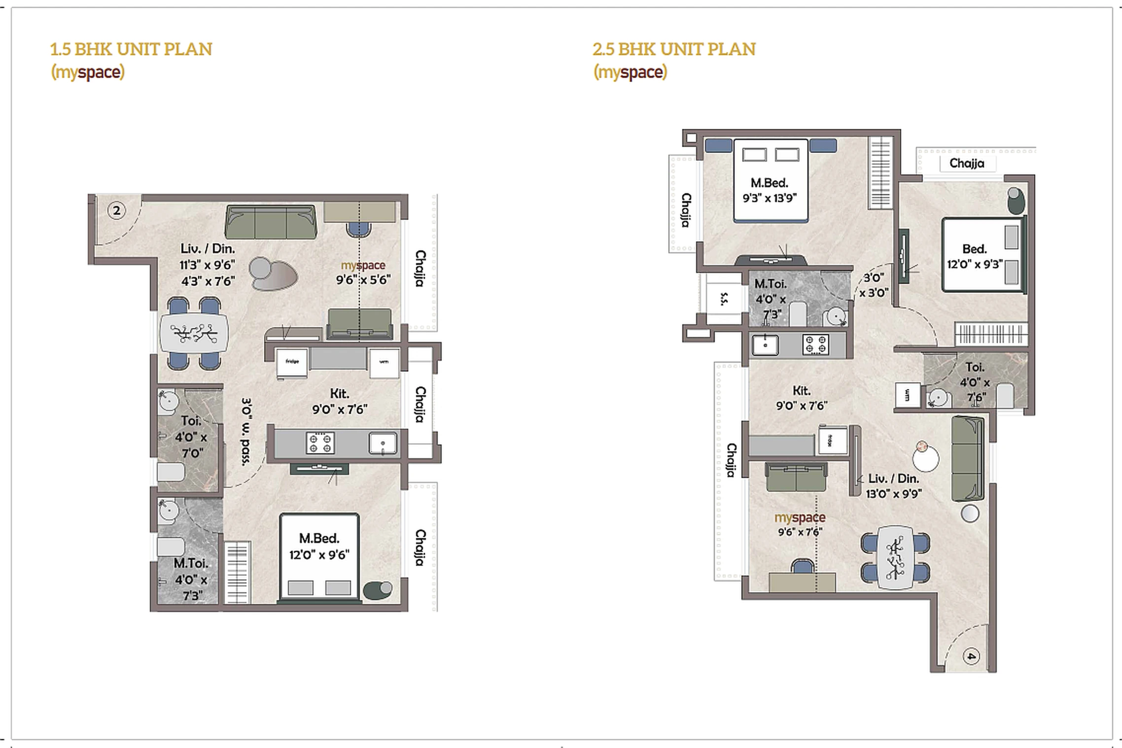 UNIT PLAN plan