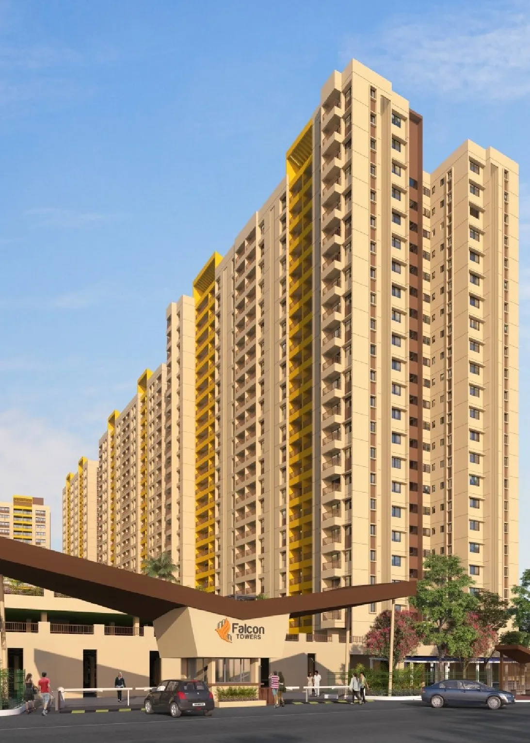 Falcon Towers At Riverview City